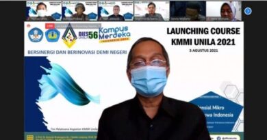 Universitas Lampung Launching Program Kredensial Mikro Mahasiswa Indonesia 2021
