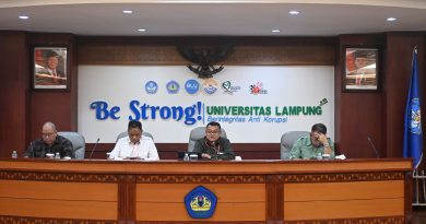 Rapat Koordinasi Kriteria Diferensiasi Misi Pengajuan Akreditasi Unggul Universitas Lampung