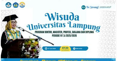 Wisuda Unila Periode VI T.A 2025/2026 Wisuda Unila Periode VI T.A 2025/2026